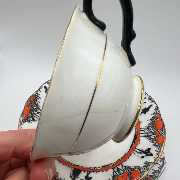 Paragon Star "Silhouette" teacup set- Art Deco - Picture 5 of 9